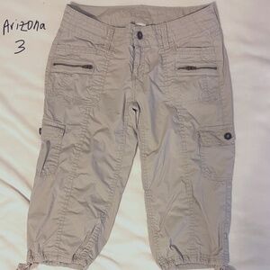 Arizona Taupe Shorts Size 3